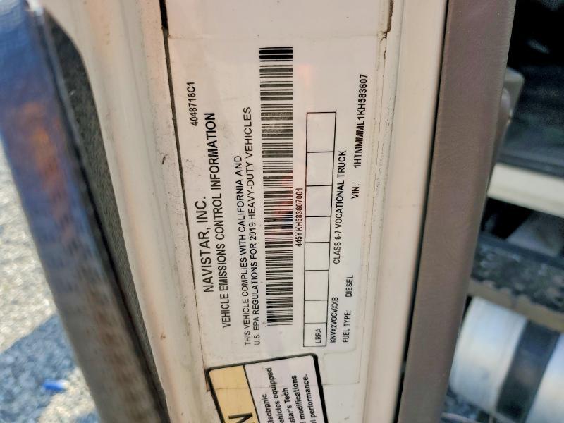 2019 International MA025 BOX Truck