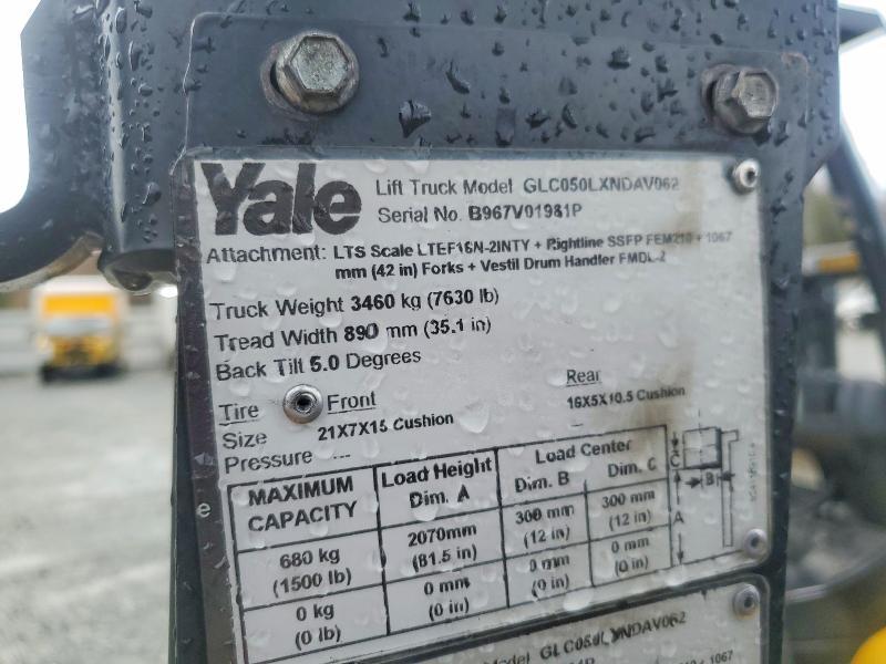 2016 Yale Forklift