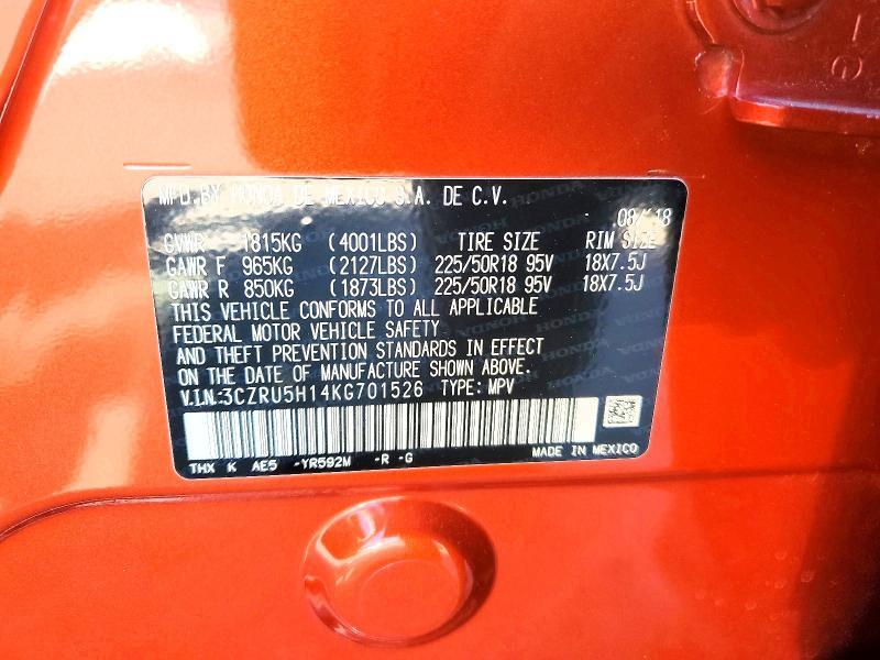 2019 Honda Hr-v Sport