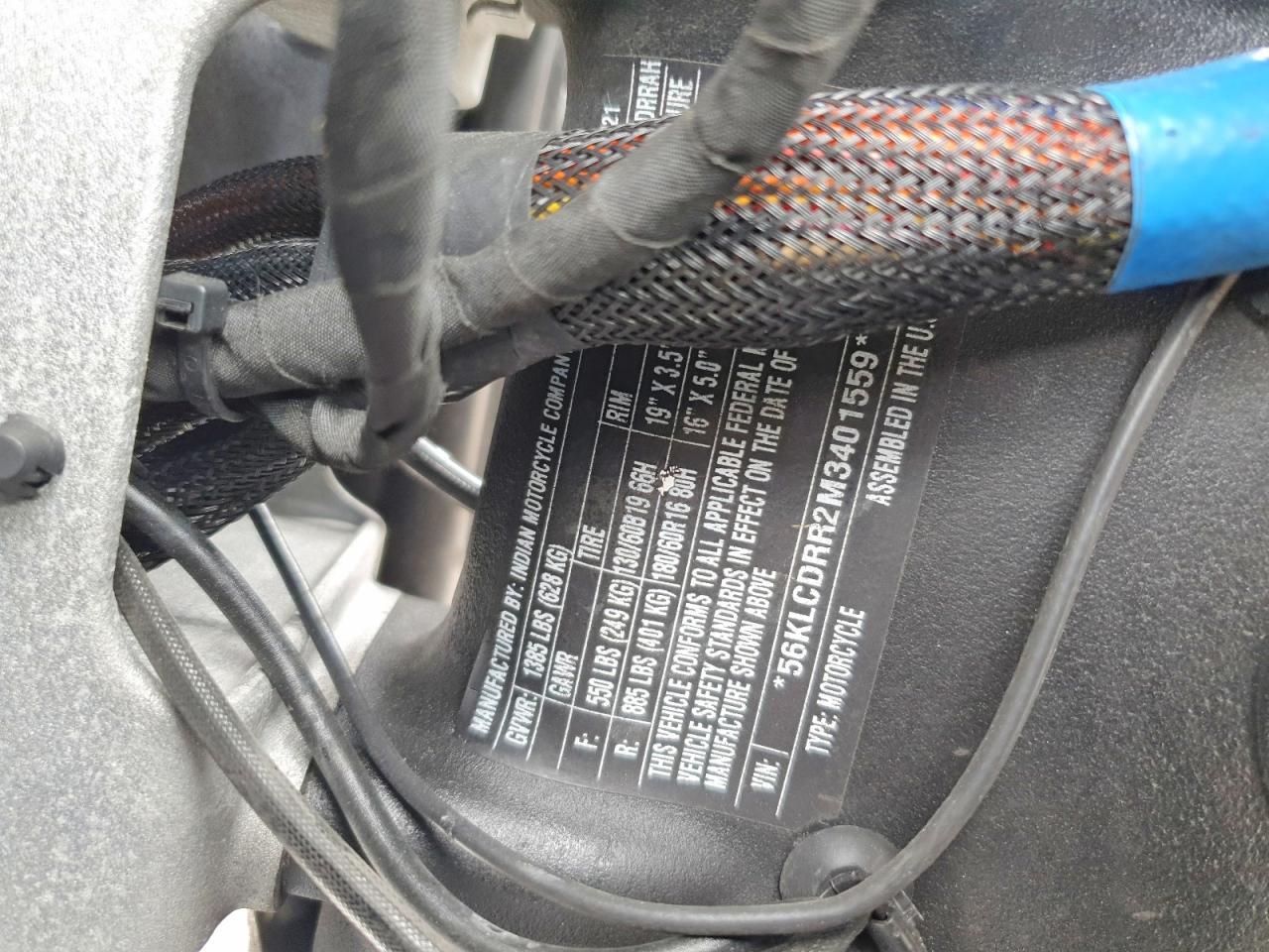 2021 Indian Motorcycle Co. Challenger Dark Horse