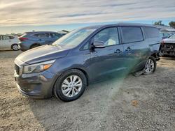 KIA salvage cars for sale: 2016 KIA Sedona lx