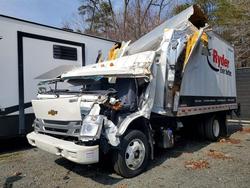 Salvage trucks for sale at Waldorf, MD auction: 2024 Chevrolet 4500XD BOX Truck