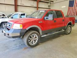 Salvage trucks for sale at Lufkin, TX auction: 2007 Ford F150 Supercrew