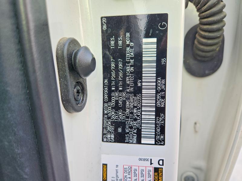 2020 Toyota 4runner SR5 Premium