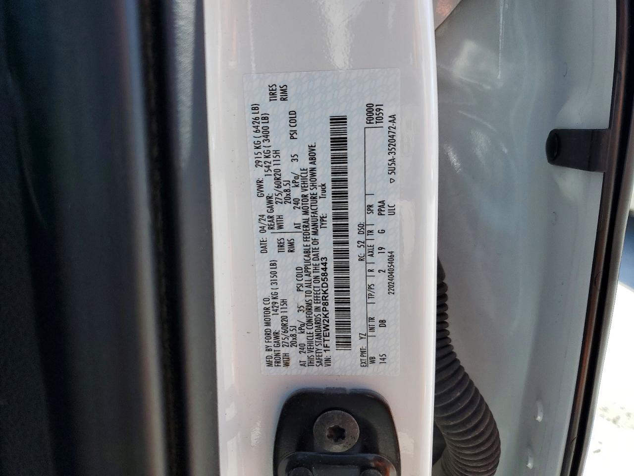 2024 Ford F150 STX