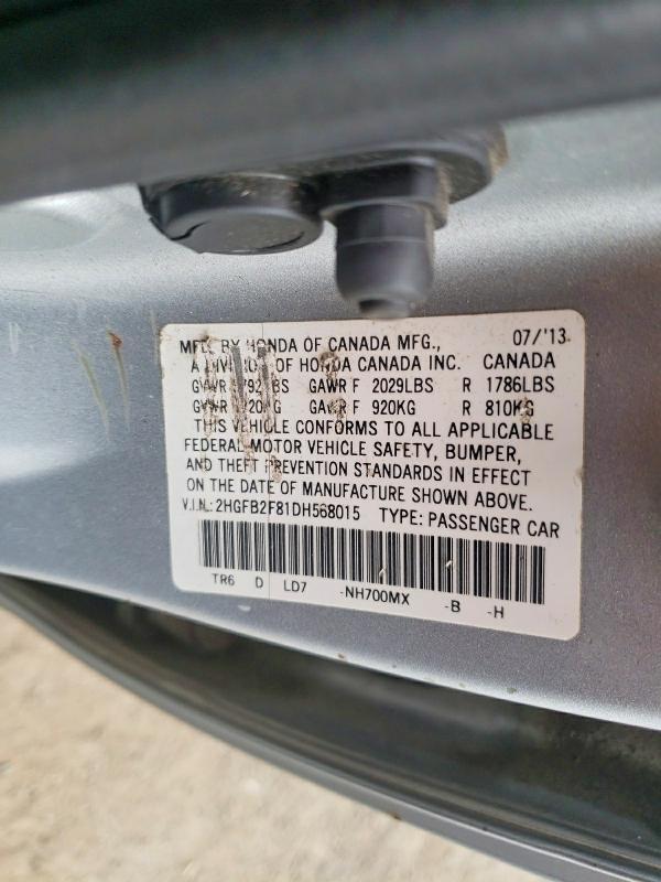 2013 Honda Civic ex
