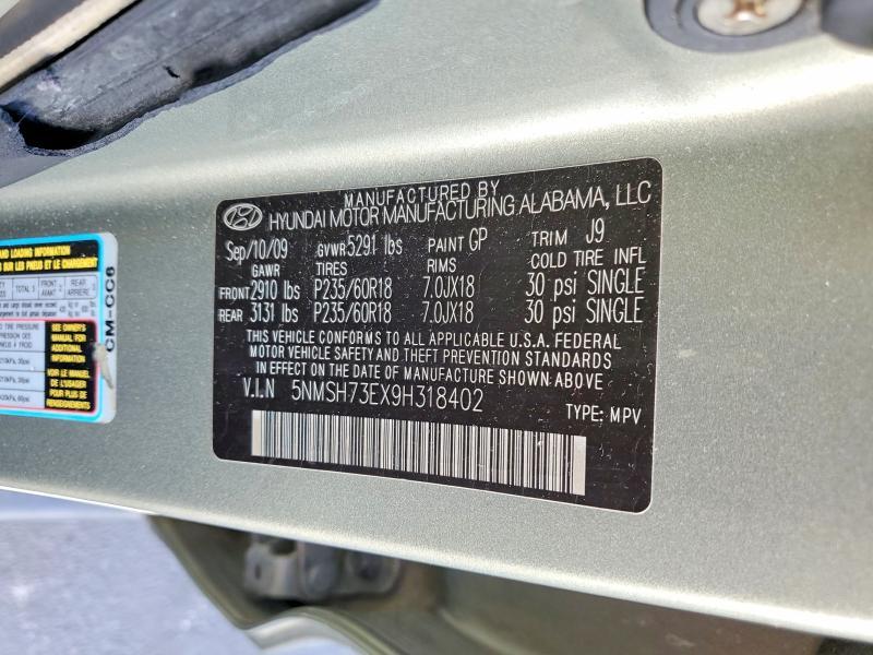 2009 Hyundai Santa fe se