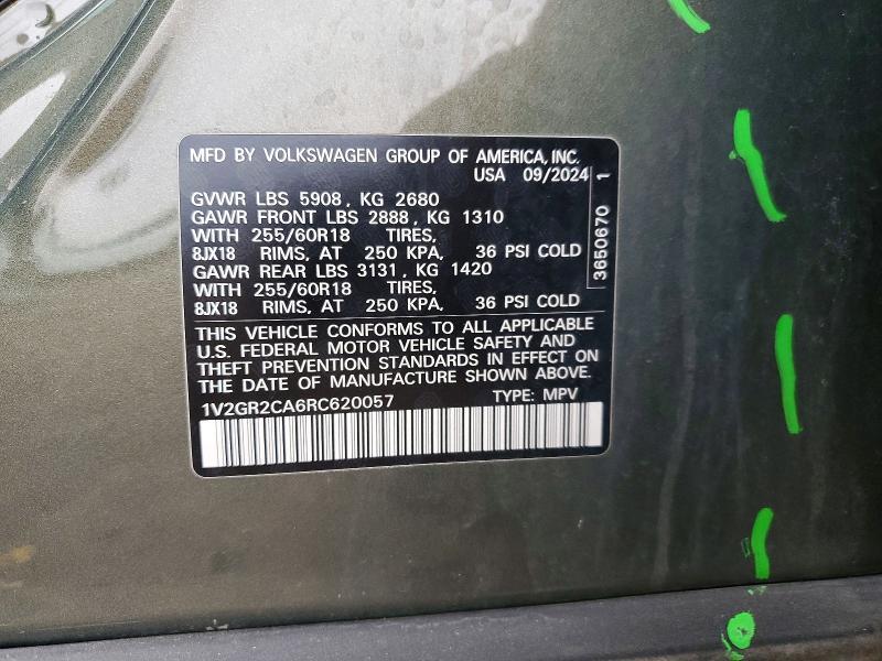 2024 Volkswagen Atlas Peak Edition