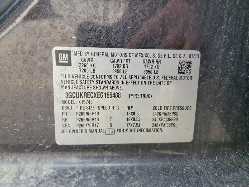 2014 Chevrolet Silverado K1500 lt