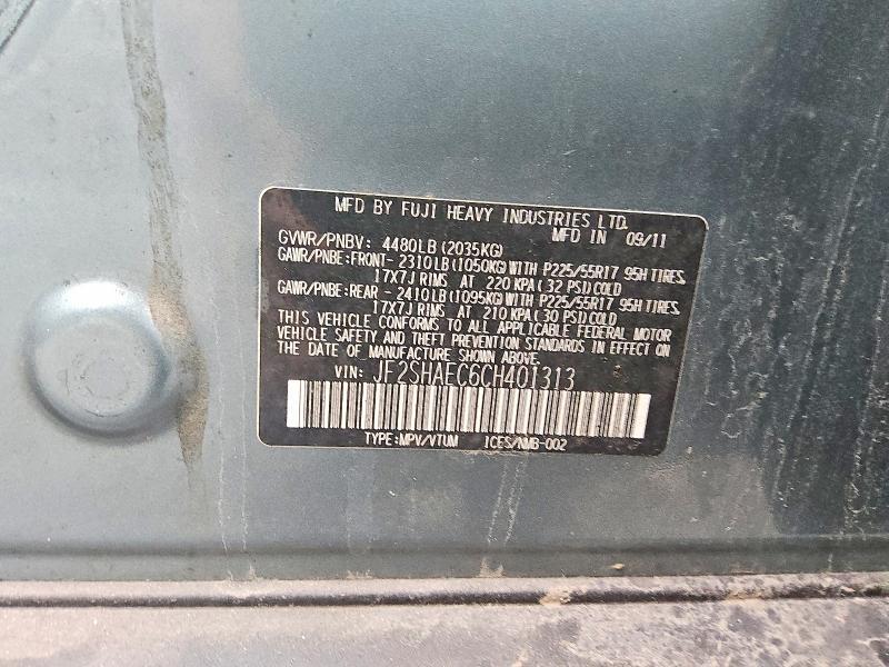 2012 Subaru Forester Limited
