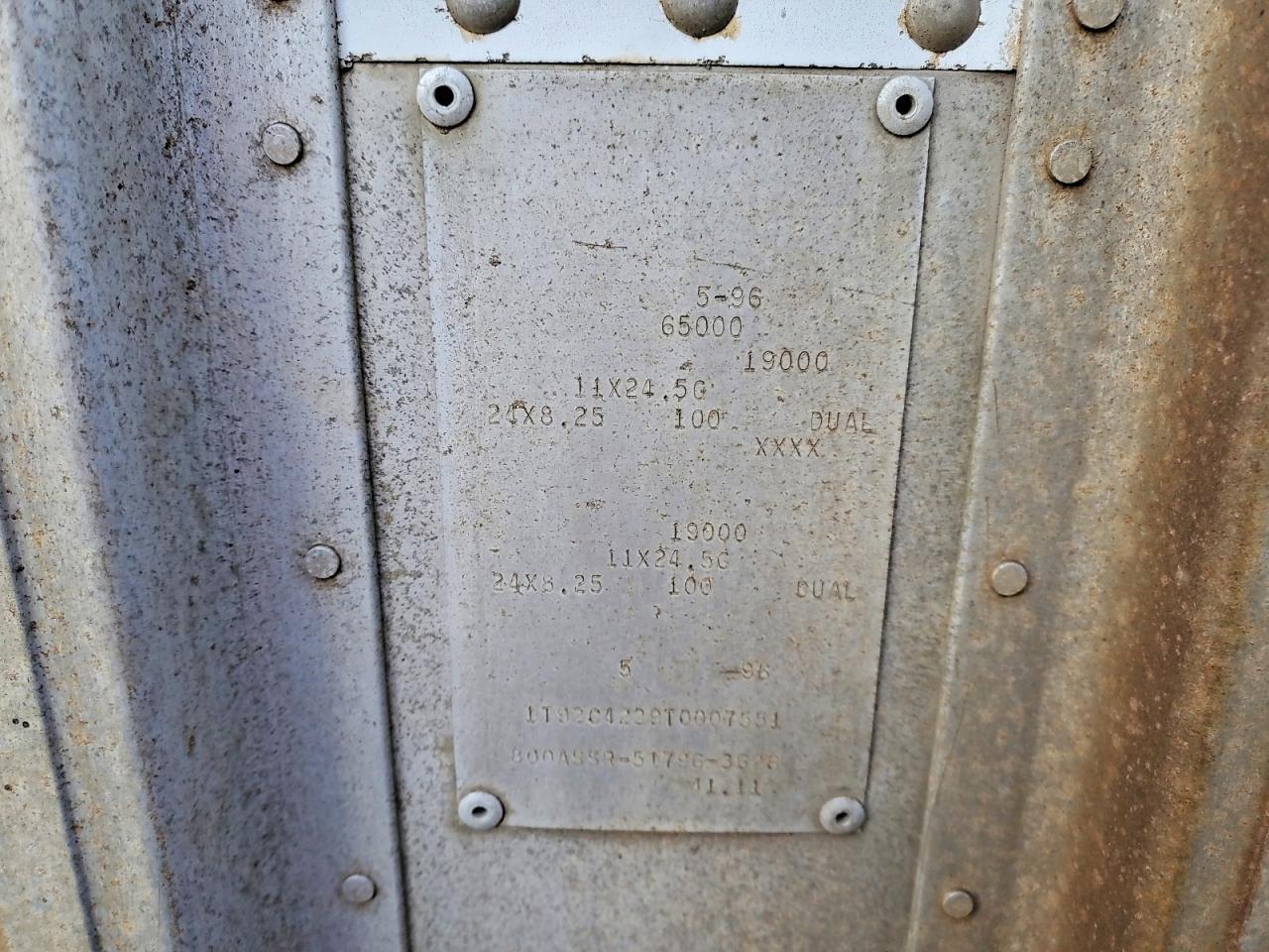 1996 Unknown 1996 Cornhusker Grain Trailer