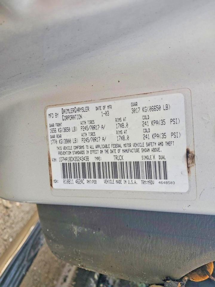 2003 Dodge Ram 1500 st