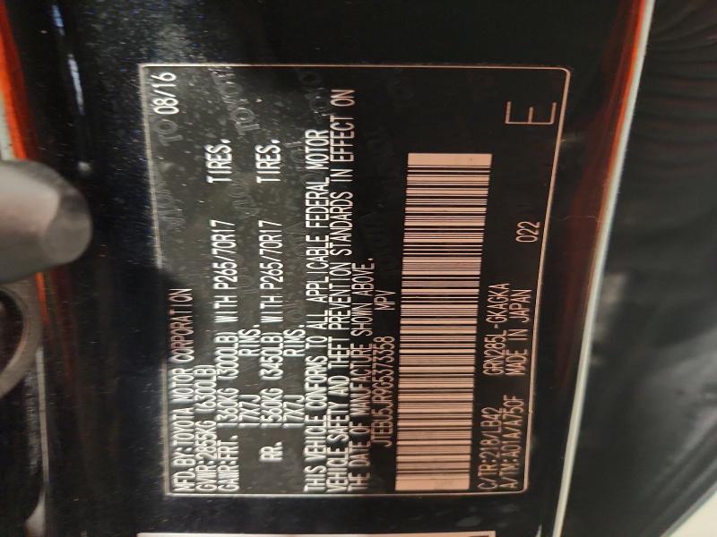 2016 Toyota 4runner SR5 Premium