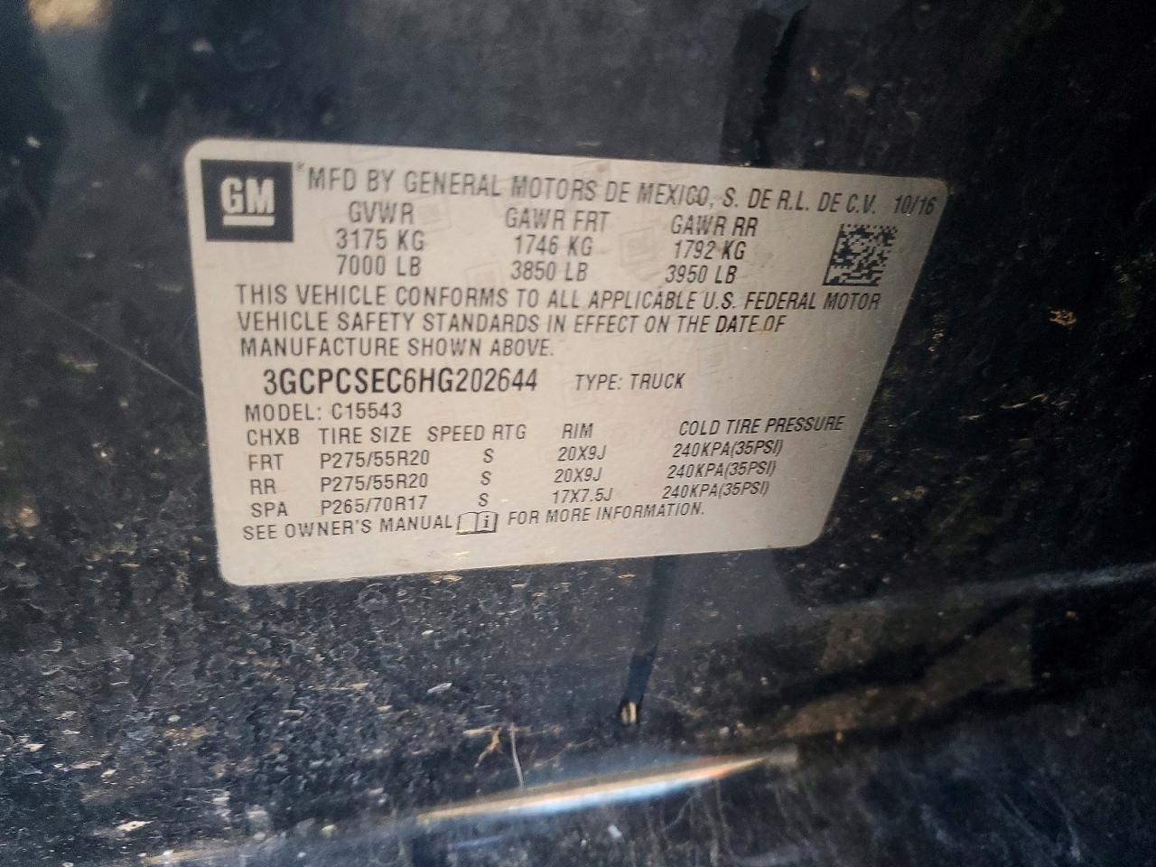 2017 Chevrolet Silverado C1500 LTZ