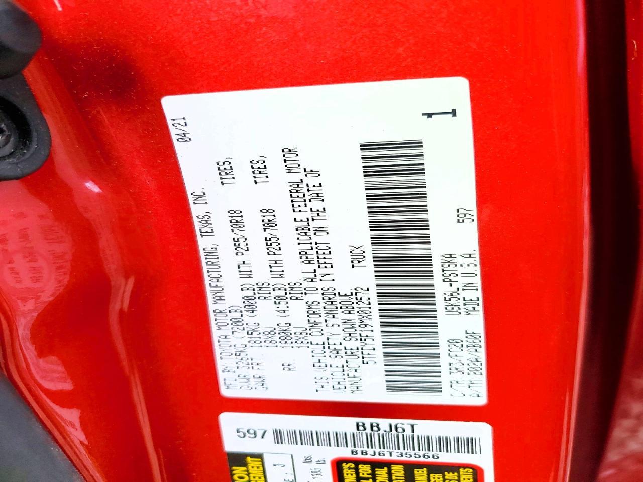 2021 Toyota Tundra SR5