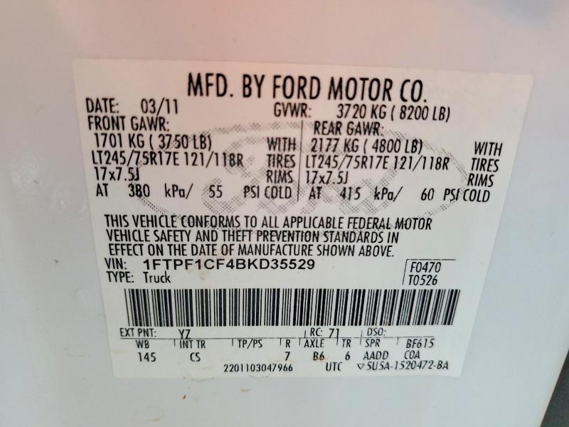 2011 Ford F150
