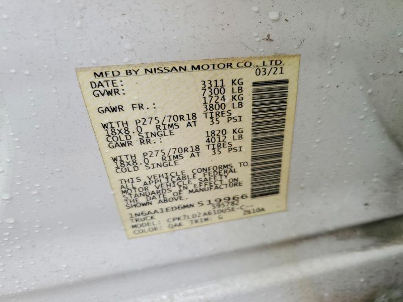 2021 Nissan Titan PRO-4X