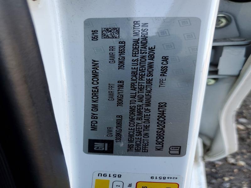 2016 Chevrolet Spark ls