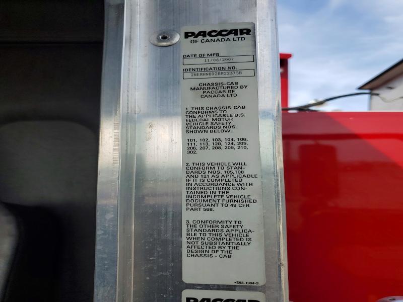 2008 Kenworth Constructi-Pumper Fire Truck