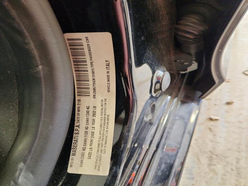 2019 Maserati Ghibli s