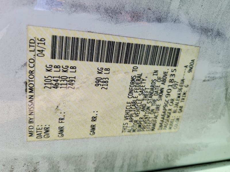 2016 Nissan Maxima 3.5 sl