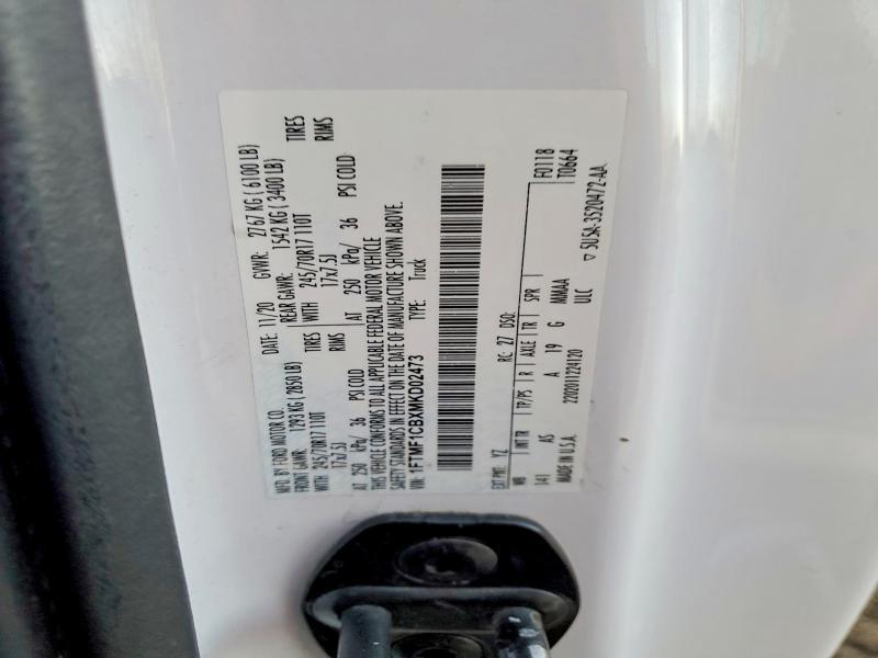 2021 Ford F150