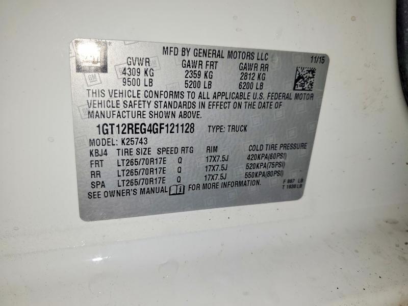 2016 GMC Sierra K2500 Heavy Duty
