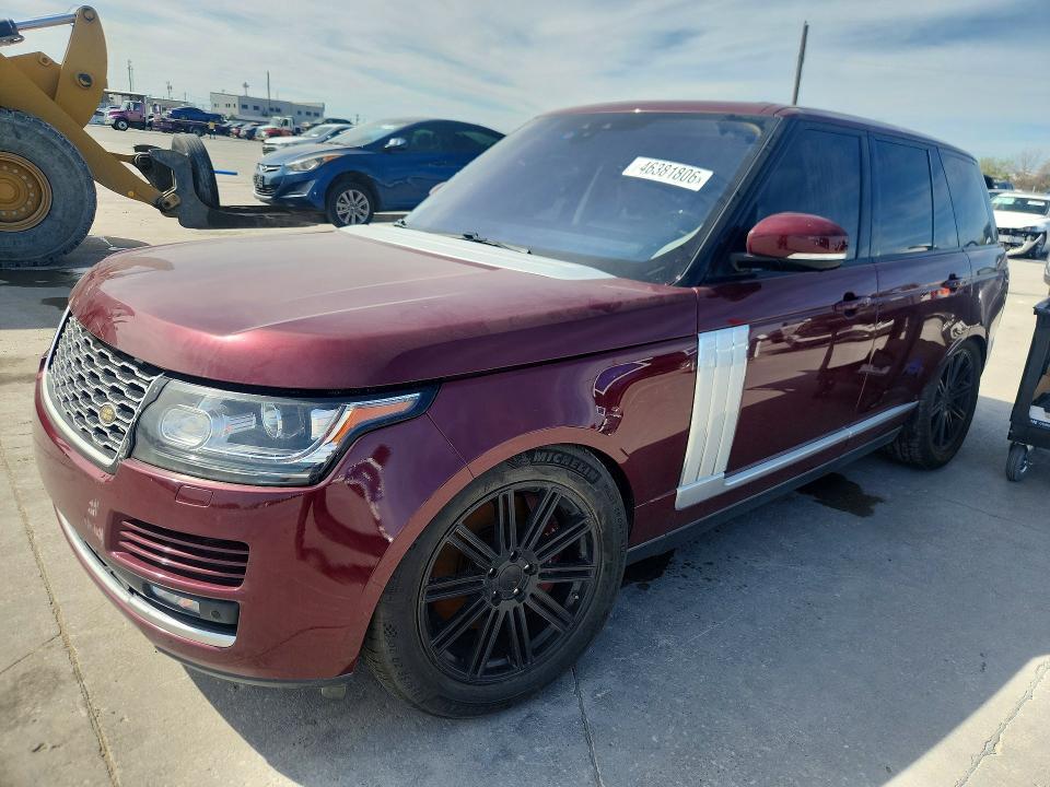 2017 Land Rover Range Rover hse