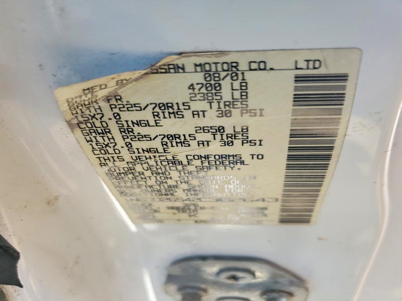 2002 Nissan Frontier Standard
