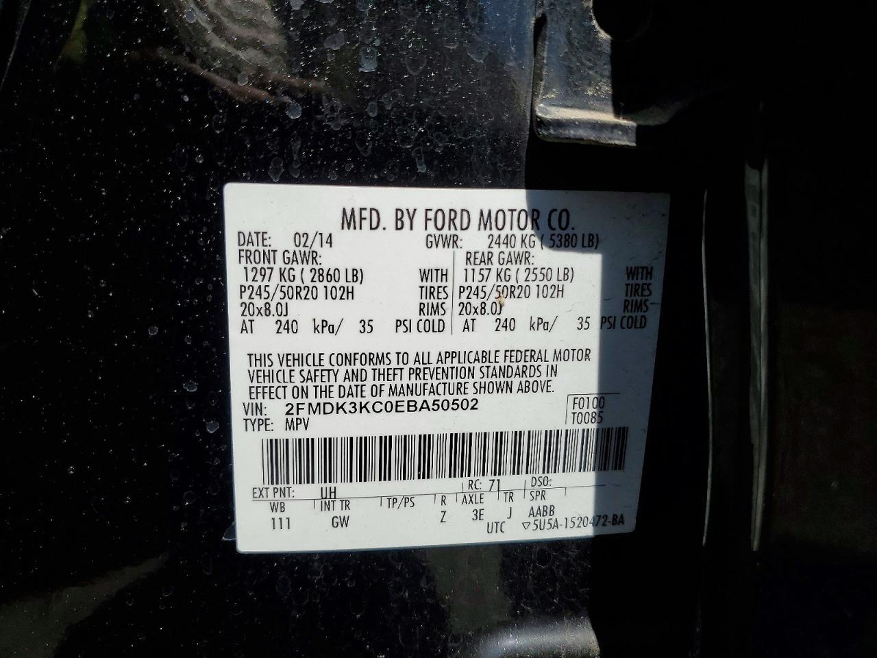 2014 Ford Edge Limited