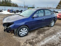 Hyundai salvage cars for sale: 2010 Hyundai Elantra Blue
