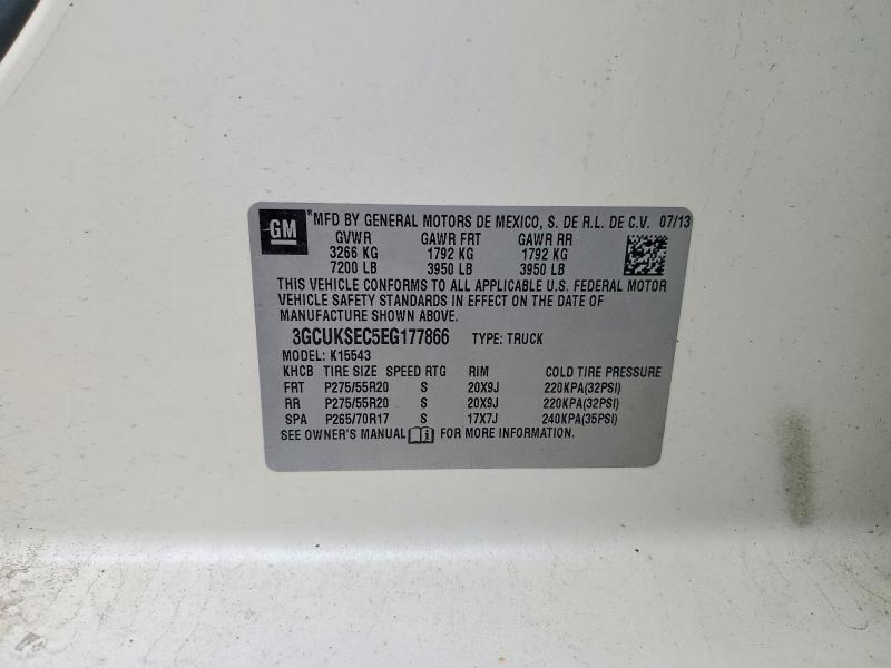 2014 Chevrolet Silverado K1500 LTZ