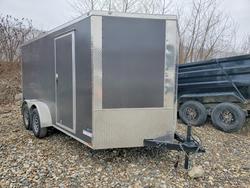 Salvage cars for sale from Copart West Warren, MA: 2025 Anvil At7x14ta2 Enclosed Cargo Trailer