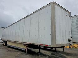Salvage trucks for sale at West Mifflin, PA auction: 2015 Wabash SH Dvcvhpc DRY Van Trailer