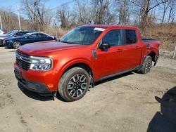 Salvage trucks for sale at Marlboro, NY auction: 2024 Ford Maverick Lariat AWD