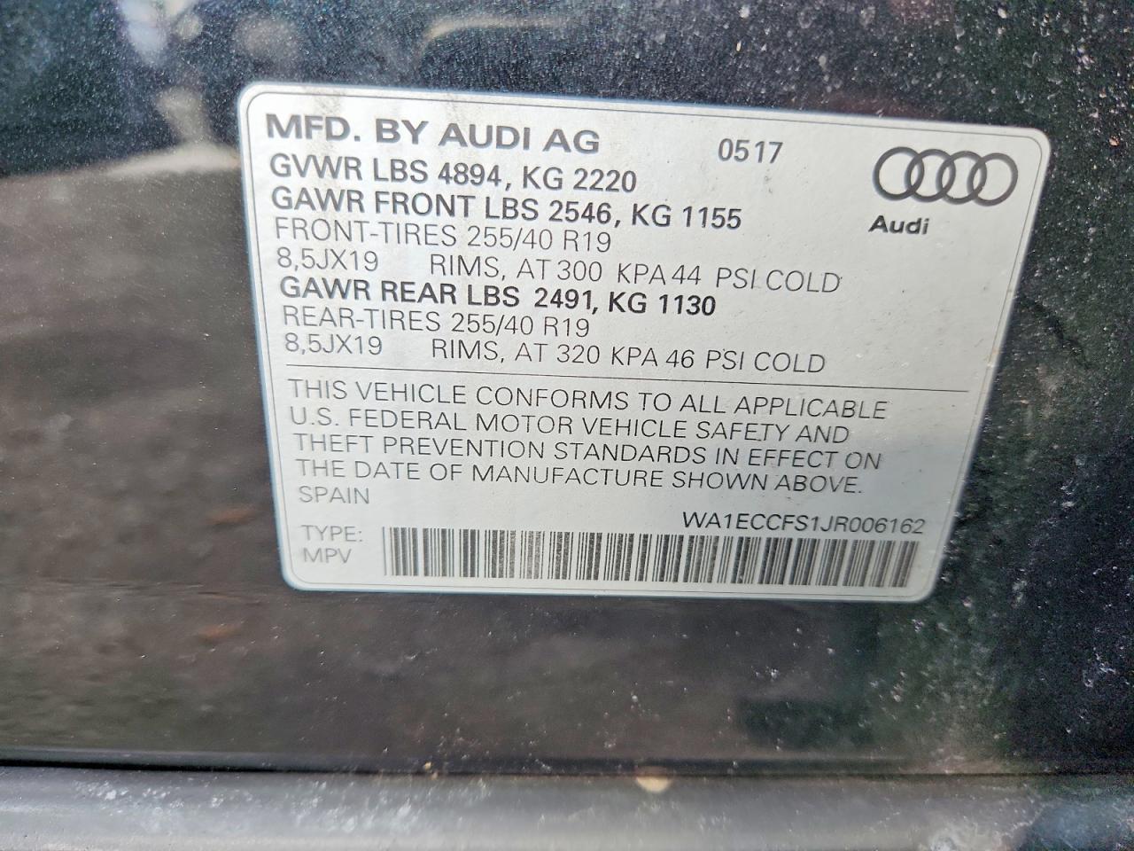 2018 Audi Q3 Premium