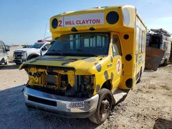 Salvage trucks for sale at Houston, TX auction: 2018 Ford E450 Transit Bus