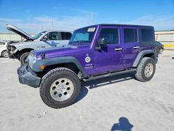 Jeep salvage cars for sale: 2017 Jeep Wrangler Unlimited Sport