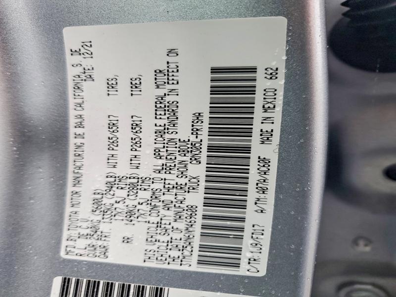 2022 Toyota Tacoma TRD Sport