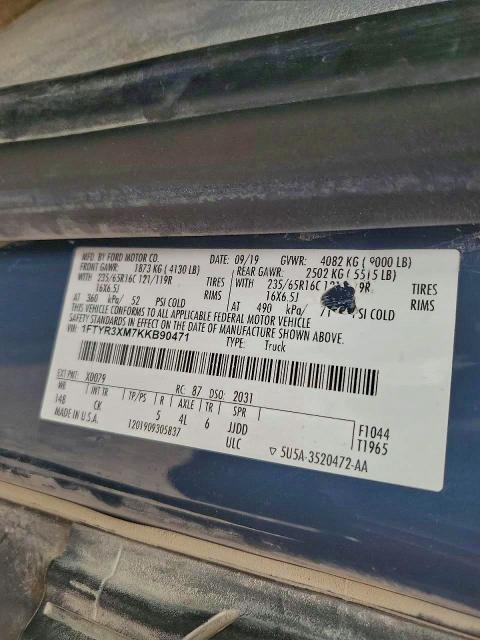 2019 Ford Transit T-250 Delivery van