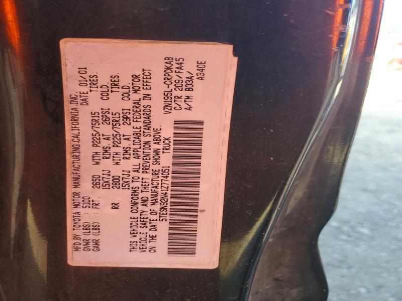 2001 Toyota Tacoma Prerunner V6