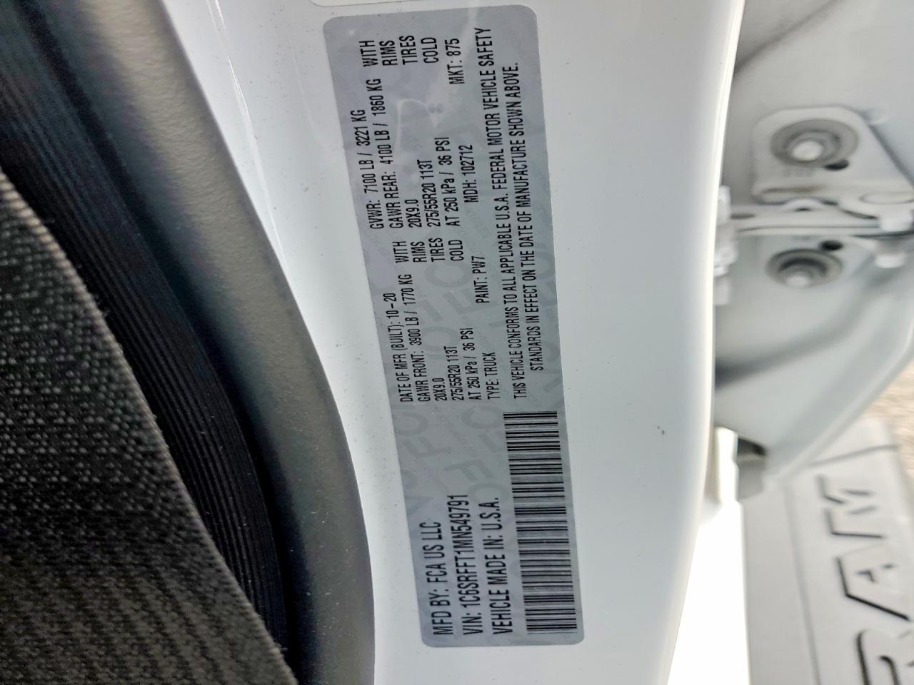 2021 Dodge RAM 1500 BIG Horn