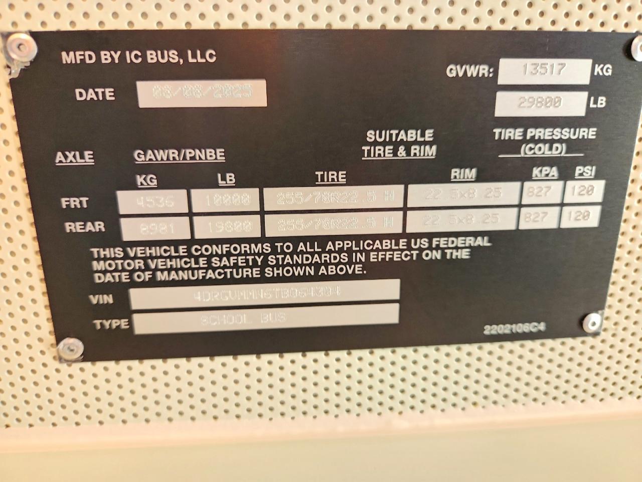 2026 Ic Corporation 3000 CE