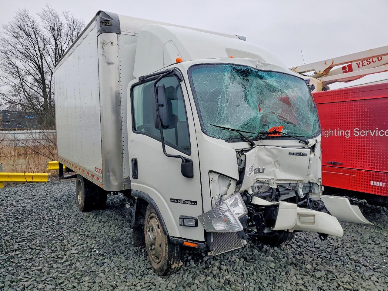 2021 Isuzu NPR HD BOX Truck
