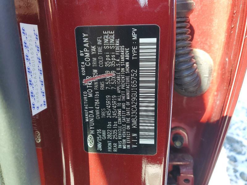 2016 Hyundai Tucson Limited