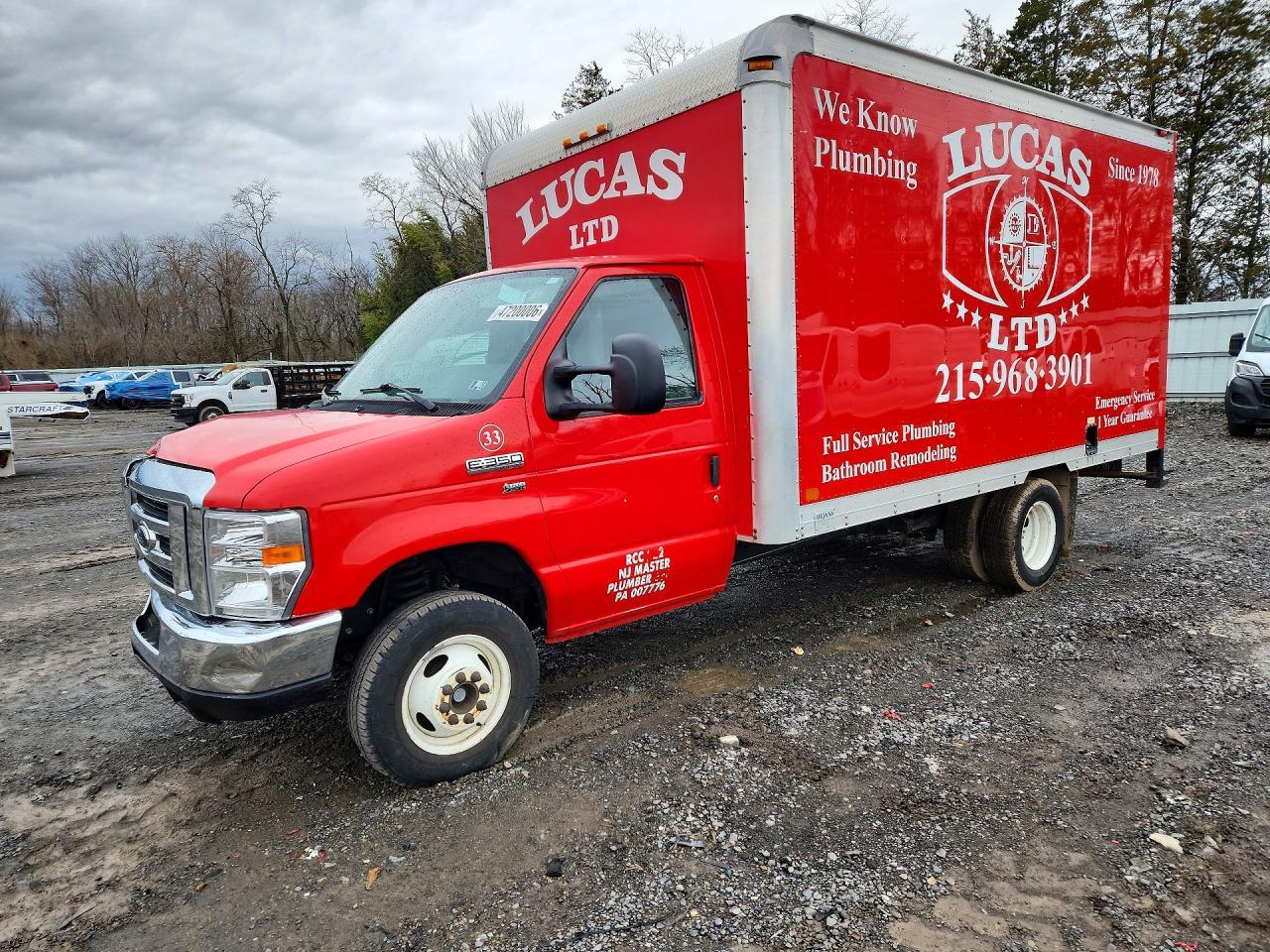 2019 Ford E350 BOX Truck