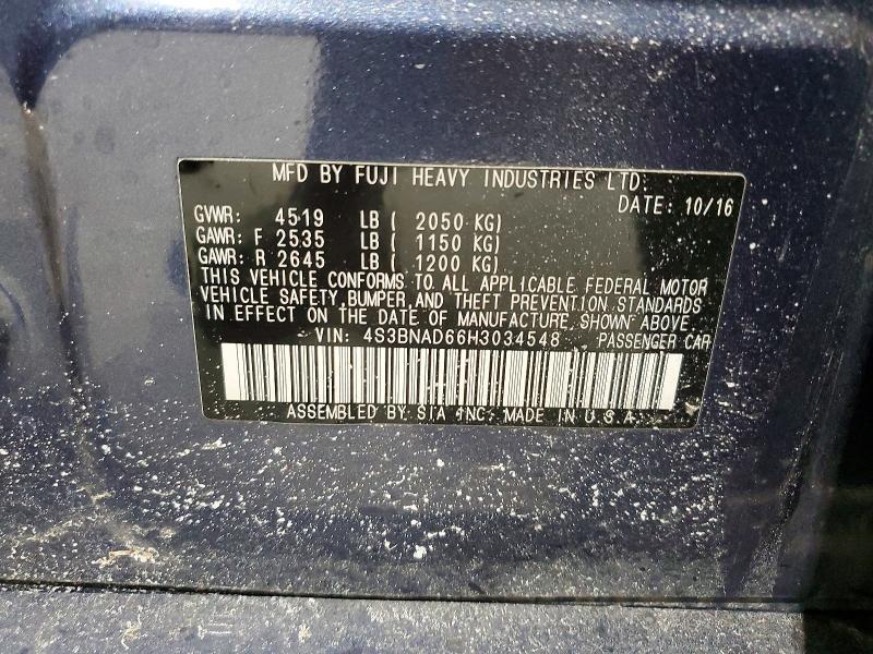 2017 Subaru Legacy 2.5i Premium
