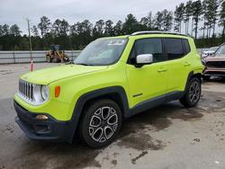 Jeep Vehiculos salvage en venta: 2017 Jeep Renegade Limited