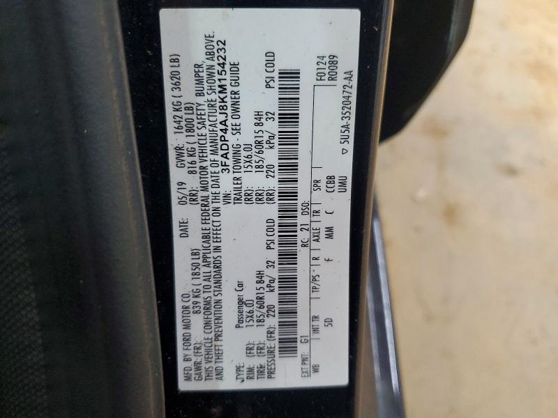 2019 Ford Fiesta s