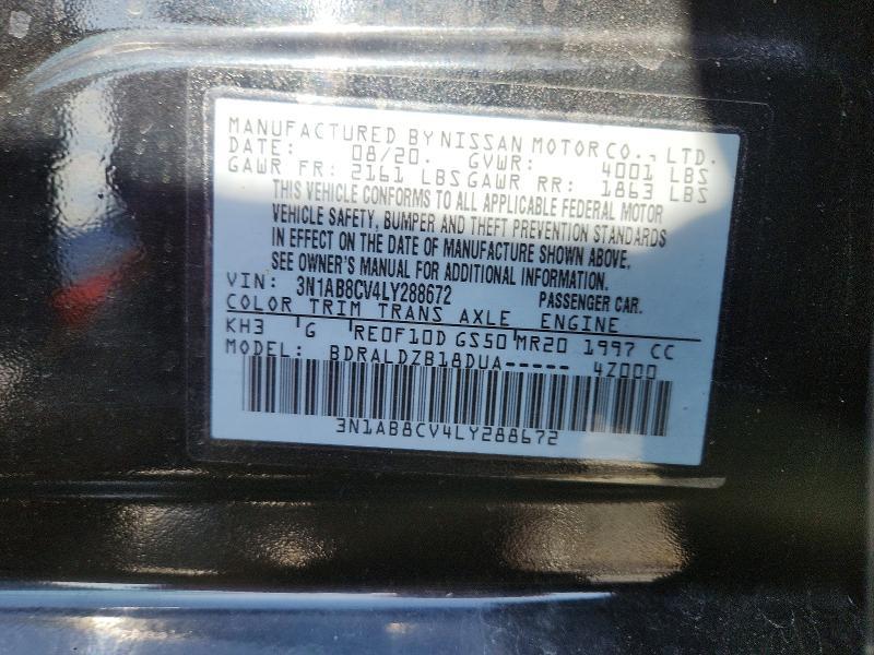 2020 Nissan Sentra sv